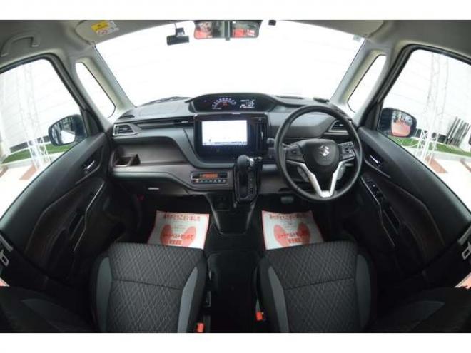 ソリオ1.2 バンディット ハイブリッド MV 4WD　レンタアップ車ハイブリッド4WDセーフティサポート搭載スズキコネクト対応通信機装着車アダプティブクルーズコントロールハイビームアシスト全方位モニター9インチナビ両側オートスライドドアETCドラレコ 1200