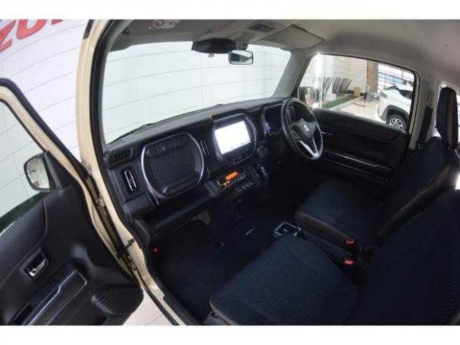 ハスラーJスタイル 4WD　ワンオーナー特別仕様車ハイブリッド4WDセーフティサポート搭載横滑り全方位モニター付9インチナビTVバックカメラ横滑り防止装置ハイビームアシストLEDビルトインETC 660