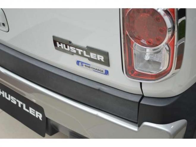 ハスラーJスタイルIII 4WD　ワンオーナー車Sエネチャージ4WDセーフティサポート搭載アイドリングストップ横滑り防止装置7インチワイドナビTVハーフレザーシートヒーターLEDライト 660