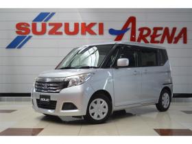 ソリオ　1.2 G 4WD　ワンオーナー車4WD横滑り防止装置オートスライドドアSDナビTVライトレベライザーETCシートヒータースマートキー 1200