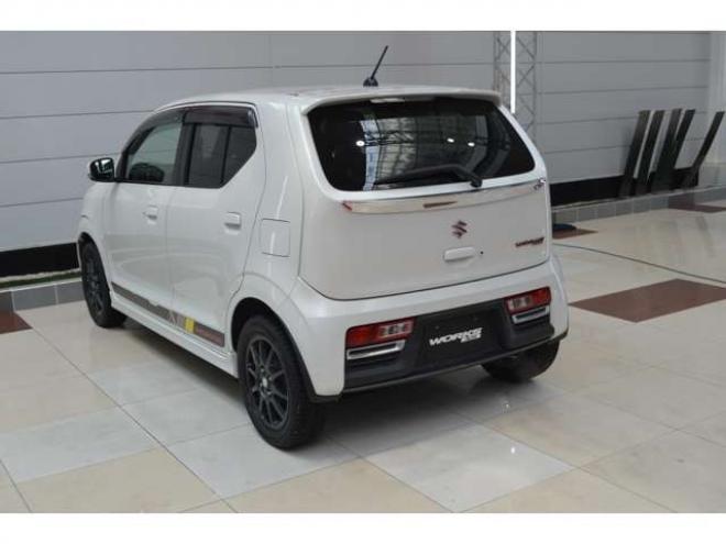 アルトワークス 660 オートギヤシフト 4WD　ワンオーナー車4WDターボオートギアシフトRECAROシートセーフティパッケージレーダーブレーキサポート誤発進抑制機能パドルシフト横滑り防止装置ディスチャージヘッドライト純正エンジンスターター 660