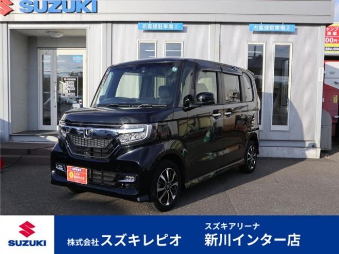 N-BOXカスタム 660 G L ホンダセンシング 4WD　純正フルセグナビ　バックカメラ　ETC　社外360°カメラドラレコ　純正エンジンスターター　シートミラーヒーター　助手席側電動スライドドア 660