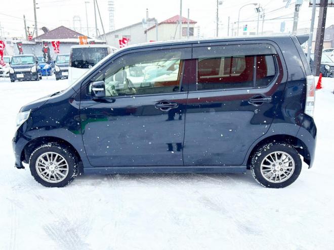 ワゴンR660FZ 4WD　ローンが不安な方＜優遇ローン＞1年保証　ユーザー買取車　社外ナビ