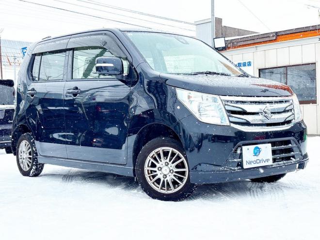 ワゴンR660FZ 4WD　ローンが不安な方＜優遇ローン＞1年保証　ユーザー買取車　社外ナビ