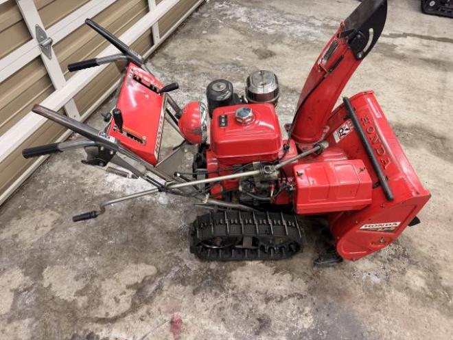 除雪機ホンダしHS80セル付き