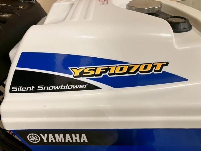 除雪機ヤマハ　YSF1070T！静音モデル！イージーターン！2024年式！新潟店在庫に付き、お取り寄せになります！