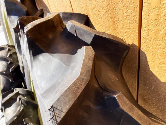 その他ヤンマートラクター　ホイール付タイヤ　4本セット