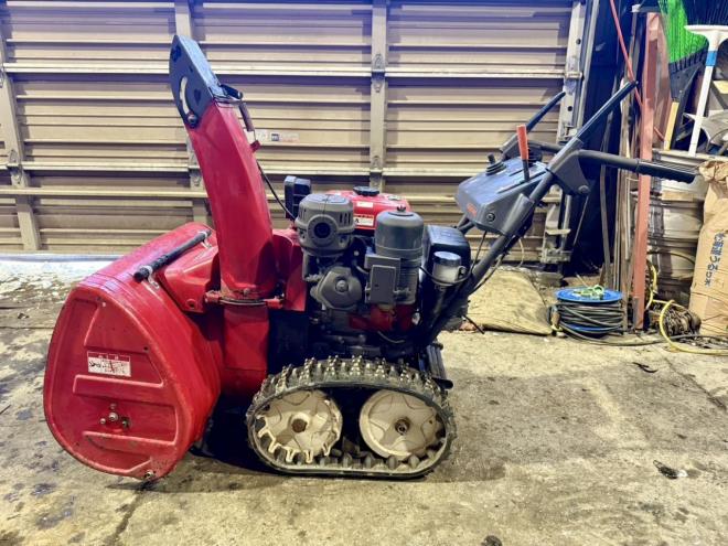 除雪機即納！軽整備済！ホンダ HS970 9馬力 家庭用除雪機 オーガベルト交換済