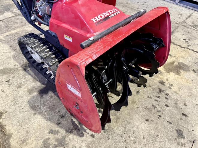 除雪機即納！軽整備済！ホンダ HS970 9馬力 家庭用除雪機 オーガベルト交換済