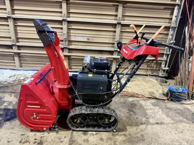 除雪機超極上！軽整備済即納！ヤンマー JS-865C 8馬力 家庭用除雪機