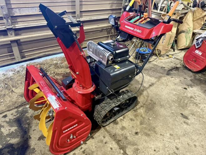 除雪機超極上！軽整備済即納！ヤンマー JS-865C 8馬力 家庭用除雪機
