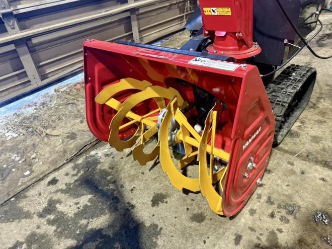 除雪機超極上！軽整備済即納！ヤンマー JS-865C 8馬力 家庭用除雪機