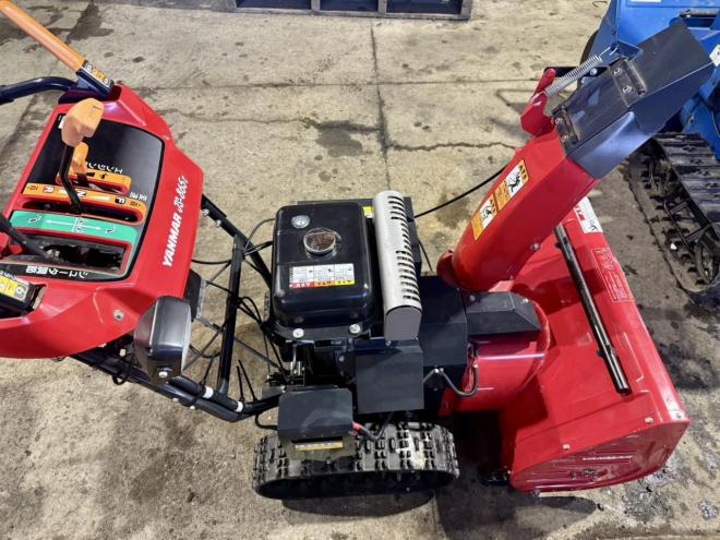除雪機超極上！軽整備済即納！ヤンマー JS-865C 8馬力 家庭用除雪機