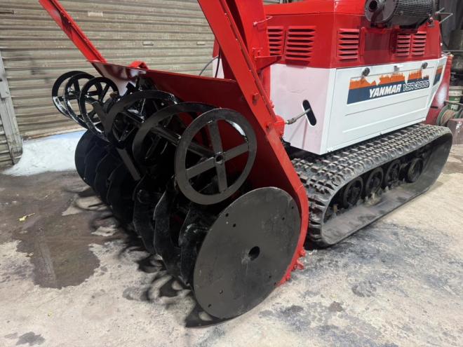 除雪機軽整備済！ヤンマー YSR3000 30馬力ディーゼル大型除雪機 2段オーガ
