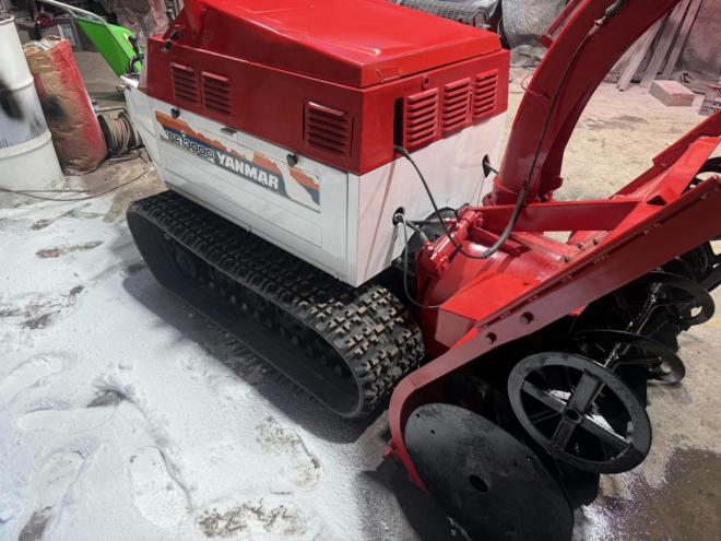 除雪機軽整備済！ヤンマー YSR3000 30馬力ディーゼル大型除雪機 2段オーガ