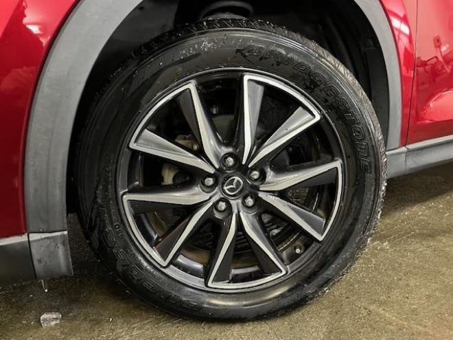 CX-5ＸＤ　プロアクティブ　本州仕入　寒冷地仕様　禁煙車　ドライビングポジションサポートＰＫＧ　衝突軽減ブレーキ　レーダークルーズ　ブラインドスポット　純正１９インチＡＷ　社外１７ＡＷ＋スタッドレスタイヤ付　パワートランク 4WD 2200 5Dr