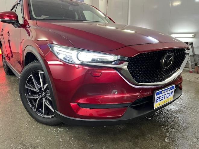 CX-5ＸＤ　プロアクティブ　本州仕入　寒冷地仕様　禁煙車　ドライビングポジションサポートＰＫＧ　衝突軽減ブレーキ　レーダークルーズ　ブラインドスポット　純正１９インチＡＷ　社外１７ＡＷ＋スタッドレスタイヤ付　パワートランク 4WD 2200 5Dr