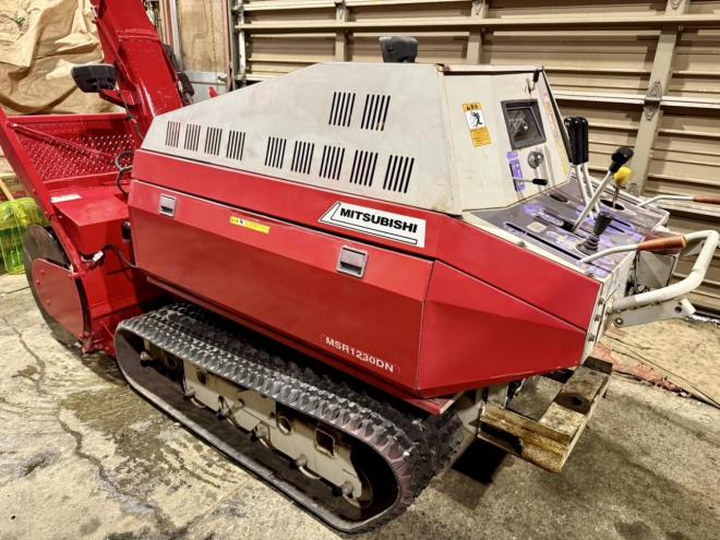除雪機三菱 MSR1230DN 30馬力 大型ディーゼル除雪機 ハイパワー