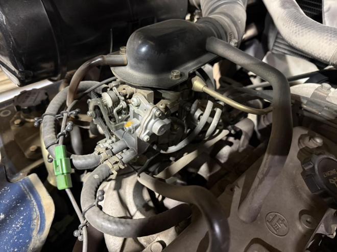 フォークリフトトヨタ 5FGL25 2.5トン ガソリン ヒンジ付き 毎年点検済