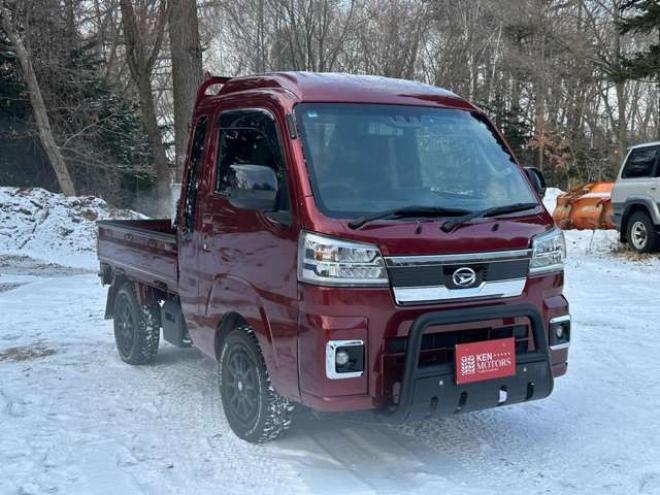 ハイゼットトラック ジャンボ エクストラ 3方開 4WD　荷台ボックス　地デジ　バックカメラ　パワステ　パワーウィンドウ　キーレスエントリー　アイドリングストップ　ABS　横滑り防止装置　盗難防止装置 660