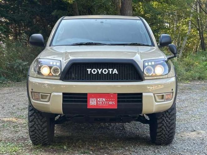 ハイラックスサーフ2.7 SSR-X アメリカンバージョン 4WD　コンビハンドル　社外ナビ　バックカメラ　ETC　社外スターター　社外ヘッドライト　シートカバー　パワーウィンドウ　パワステ　純正アルミ　ABS　キーレス　社外テール　社外グリル 2700