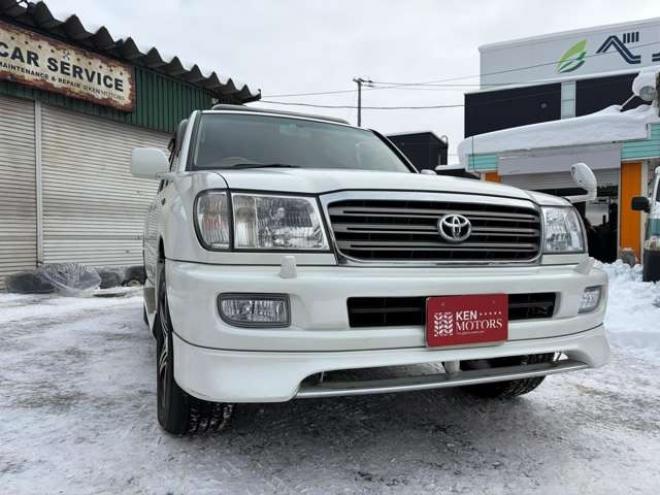 ランドクルーザー100 4.2 VXリミテッド Gセレクション ディーゼルターボ 4WD　ETC　パワステ　電動シート　クルーズコントロール　ABS　シートヒーター　パワーウィンドウ　キーレス　サンルーフ　アルミホイール 4200