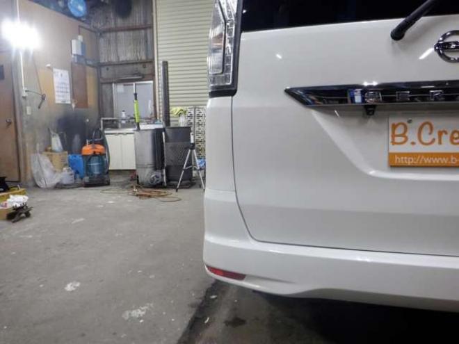 セレナ2.0 ハイウェイスター 4WD　本州仕入・ナビ・TV・Bカメラ・パワスラ・車検新規2年・リア修復済・後期型・エマブレ・リアモニター・ETC・クルコン・アイドリングストップ 2000