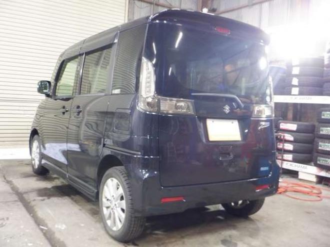 スペーシアカスタム XS 4WD　SDナビ・DTV・USB接続・4WD・パワースライドドア・シートヒーター・HID・フォグランプ・スマートキー・プッシュスタート 660