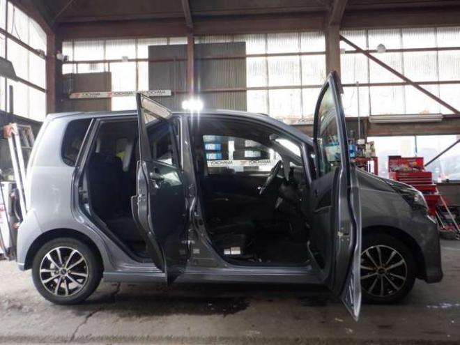 ムーヴカスタム X リミテッド SA 4WD　ナビ・TV・Bカメラ・衝突軽減・Aストップ・USB・社外14インチAW・衝突軽減ブレーキ・アイドリングストップ・LEDヘッドライト・フォグランプ 660