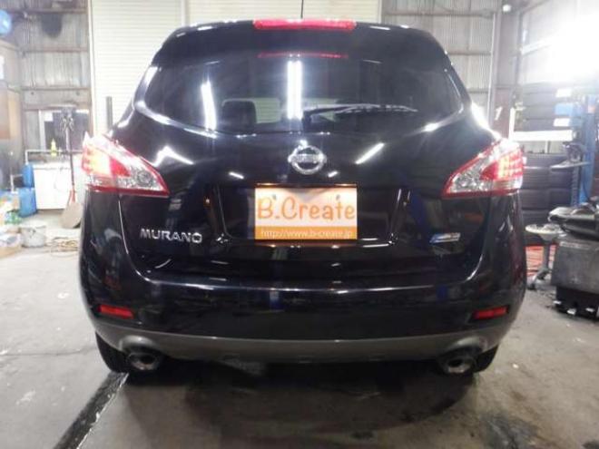 ムラーノ2.5 250XV FOUR 4WD　本州仕入・後期型・メーカーナビ・TV・Bカメラ・サイドカメラ・B/T・革シート・インテリキー・プッシュスタート・ETC・前席パワーシート・クルコン・HID・シートヒーター・フォグランプ・BOSEサウンド 2500