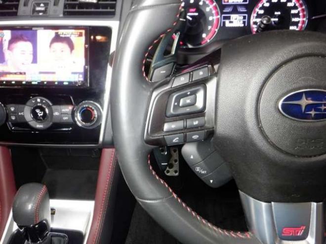 レヴォーグ2.0 STI スポーツ アイサイト 4WD　本州仕入・ナビ・TV・Bカメラ・サイドカメラ・B/T・LEDヘッドライト・メモリー付き電動シート・革シート・パドルシフト・クルコン・ETC・ブラインドスポット・衝突軽減・シートヒーター 2000