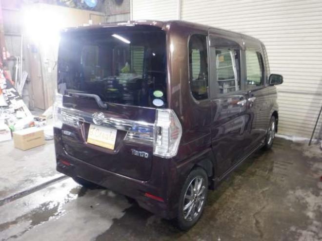 タントカスタム RS SA 4WD　本州仕入・ナビ・TV・Bカメラ・B/T・LEDヘッドライト・ターボ・両側電動・スマートキー・プッシュスタート・アイドリングストップ・ETC・ステアリングスイッチ・衝突軽減・ 660