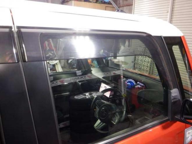 ウェイクG SA 4WD　ナビ・TV・Bカメラ・B/T・両側電動・スマートキープッシュスタート・LEDヘッドライト・ETC・シートヒーター・アイドリングストップ・純正エンスタ・衝突軽減・ベンチシート・ターボ 660