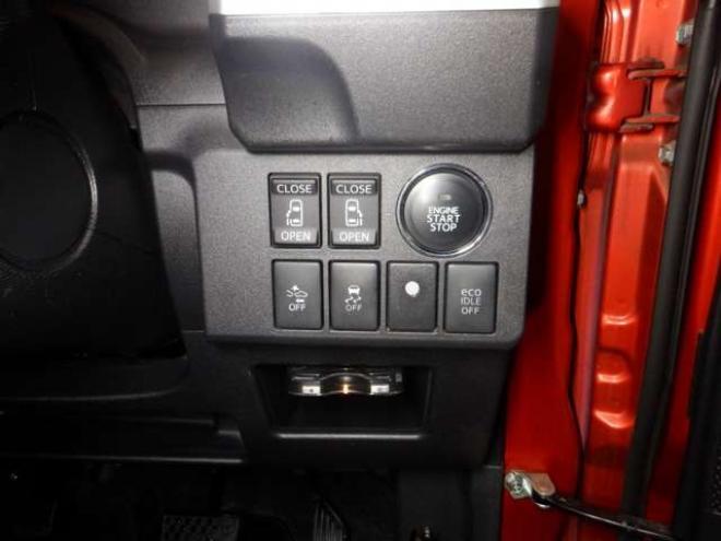 ウェイクG SA 4WD　ナビ・TV・Bカメラ・B/T・両側電動・スマートキープッシュスタート・LEDヘッドライト・ETC・シートヒーター・アイドリングストップ・純正エンスタ・衝突軽減・ベンチシート・ターボ 660