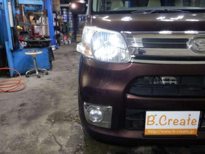 タントXターボ SA 4WD　ナビ・TV・両側電動・ターボ・スマートキー・プッシュスタート・スマアシ・ライトレベライザー・フォグランプ・純正エンスタ・リア席サンシェード・アイドリングストップ・ベンチシート・ 660