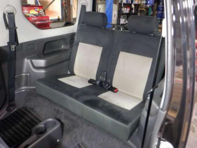 ジムニーワイルドウインド 4WD　本州仕入・ナビ・フルセグTV・キーレス・フォグランプ・シートヒーター・ミラーヒーター・ルーフレール・ターボ・社外AW・ライトレベライザー・電動格納ミラー・DVD再生・JAOSマッドガード 660