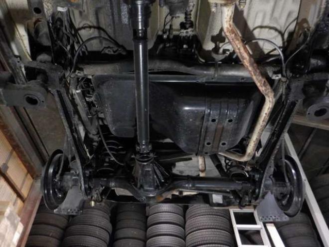 ジムニーワイルドウインド 4WD　本州仕入・ナビ・フルセグTV・キーレス・フォグランプ・シートヒーター・ミラーヒーター・ルーフレール・ターボ・社外AW・ライトレベライザー・電動格納ミラー・DVD再生・JAOSマッドガード 660