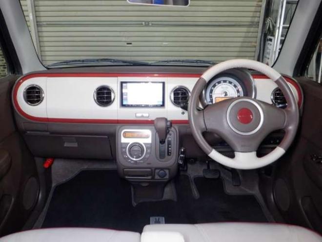 ラパンショコラ X 4WD　ナビ・TV・DVD再生・バックカメラ・スマートキー・プッシュスタート・HID・シートヒーター・アイドリングストップ・ETC・社外エンスタ・ベンチシート・ドアバイザー・オートライト 660