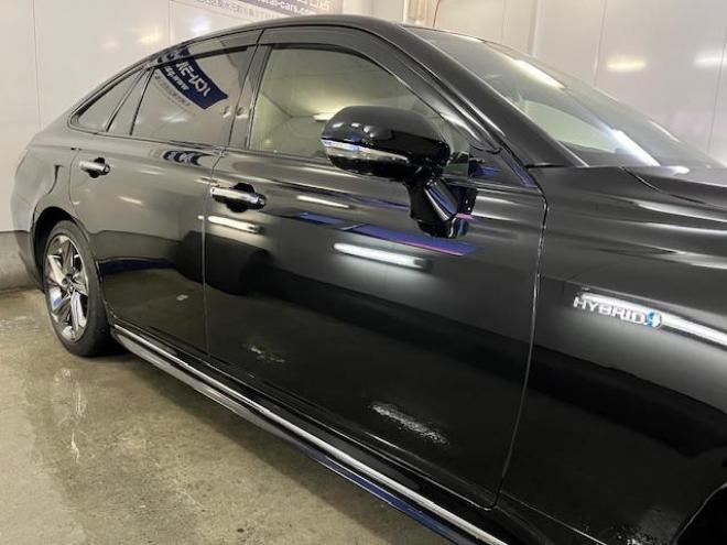 クラウンハイブリッドＲＳアドバンス　本州仕入　ワンオーナー　寒冷地仕様　禁煙車　電動サンルーフ　ヘッドアップディスプレイ　シーケンシャルウィンカー　純正ブラックレザーシート　純正１８インチスパッタリングＡＷ　社外１７ＡＷ＋スタッドレス付 4WD 2500 4Dr