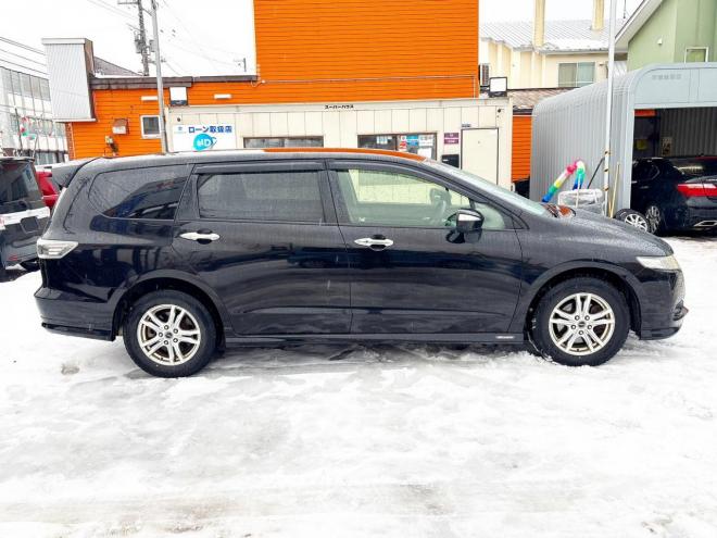 オデッセイ2.4アブソルート 4WD　ローンが不安な方＜優遇ローン＞本州仕入 1年保証　純正ナビ　バックカメラ 