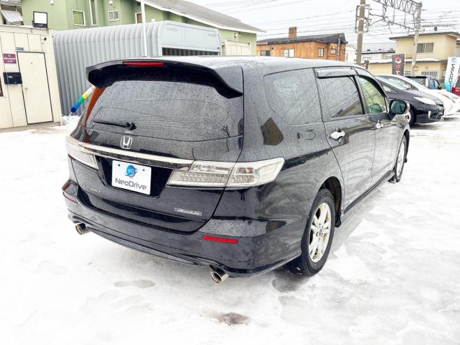 オデッセイ2.4アブソルート 4WD　ローンが不安な方＜優遇ローン＞本州仕入 1年保証　純正ナビ　バックカメラ 