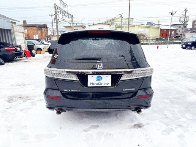 オデッセイ2.4アブソルート 4WD　ローンが不安な方＜優遇ローン＞本州仕入 1年保証　純正ナビ　バックカメラ 