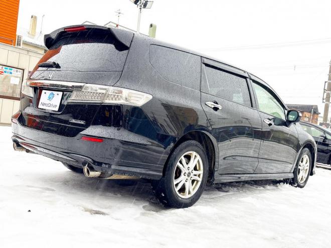 オデッセイ2.4アブソルート 4WD　ローンが不安な方＜優遇ローン＞本州仕入 1年保証　純正ナビ　バックカメラ 