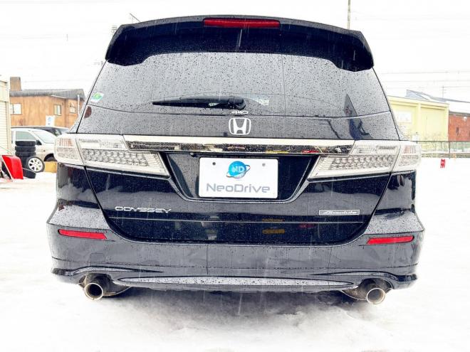 オデッセイ2.4アブソルート 4WD　ローンが不安な方＜優遇ローン＞本州仕入 1年保証　純正ナビ　バックカメラ 