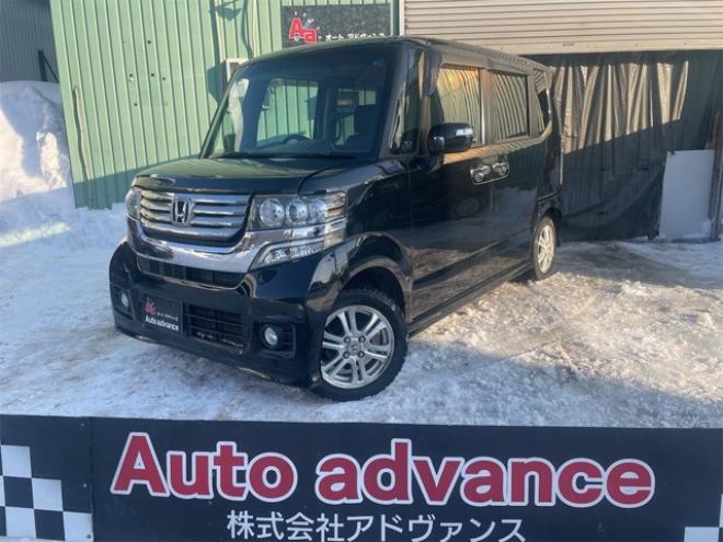 N-BOXカスタムG Lパッケージ　FF車　2WD　新　在　庫　　限　定　プ ライス　HID　両面パワースライド　TRC 2WD 660