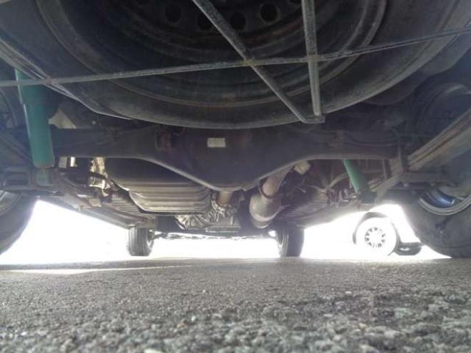 レジアスエース2.8 スーパーGL ダークプライムII ロングボディ ディーゼルターボ 4WD　ワンオーナー　TRDフロントスポイラー　TRD　TF7Aアルミホイール　両側パワースライドドア　リアヒーター　純正ナビ　フルセグ　Bluetooth　レーダーブレーキ　荷室ダウンライト　車線逸脱警報 2800