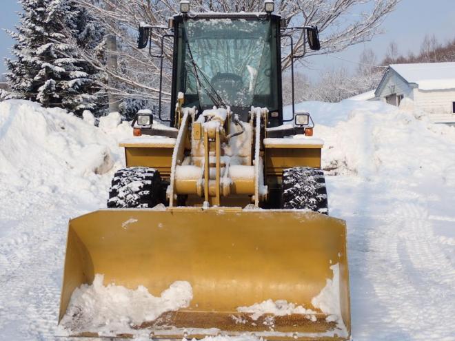 ホイールローダ910G スパイクタイヤ　恵庭ヤード 4WD