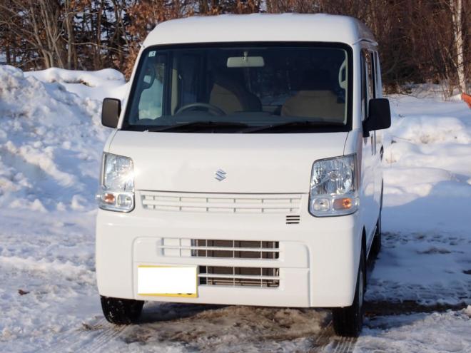 エブリィ夏タイヤ＆ホイール付　恵庭ヤード　4WD