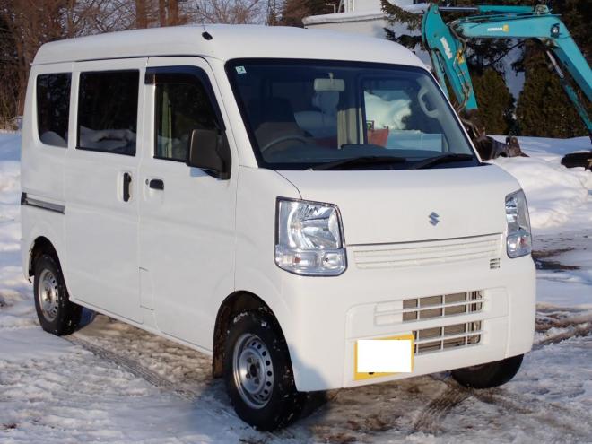 エブリィ夏タイヤ＆ホイール付　恵庭ヤード　4WD