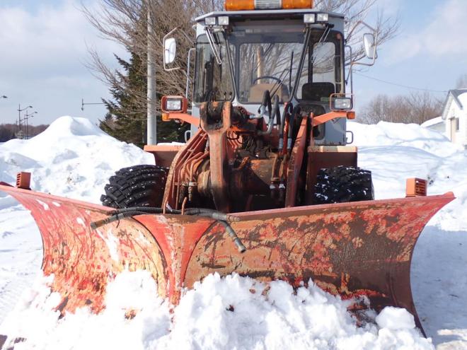 ホイールローダLX120　マルチプラウ＆バケット　恵庭ヤード 4WD